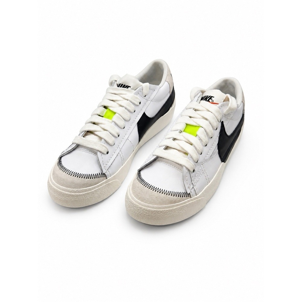 Nike Blazer Low 77 Jumbo White Black Men's Size 9 DN2158-101 NIB
